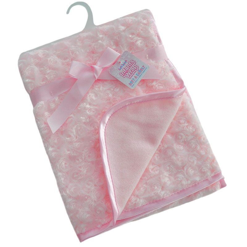Soft Touch 4FBP66-P 5023797301285 STFBP66-P Pink Rosebud Wrap with hanger
