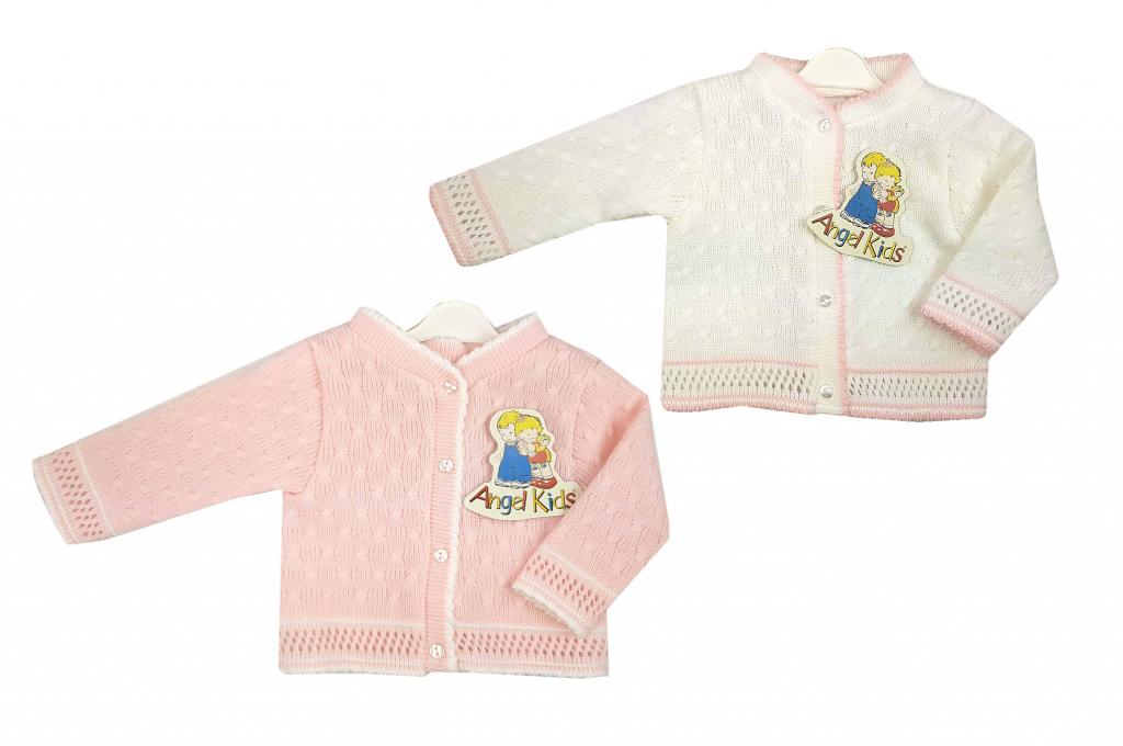 Angel Kids  50.8579013580 AK1356  Cardigan (0-12 months)