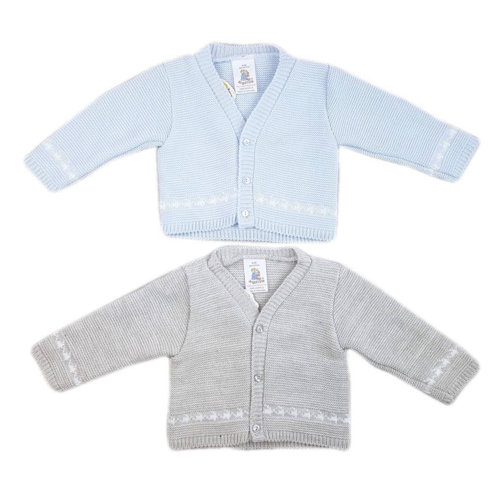 Angel Kids  5038579013744 AK1374-GS Cardigan set (0-9 months)