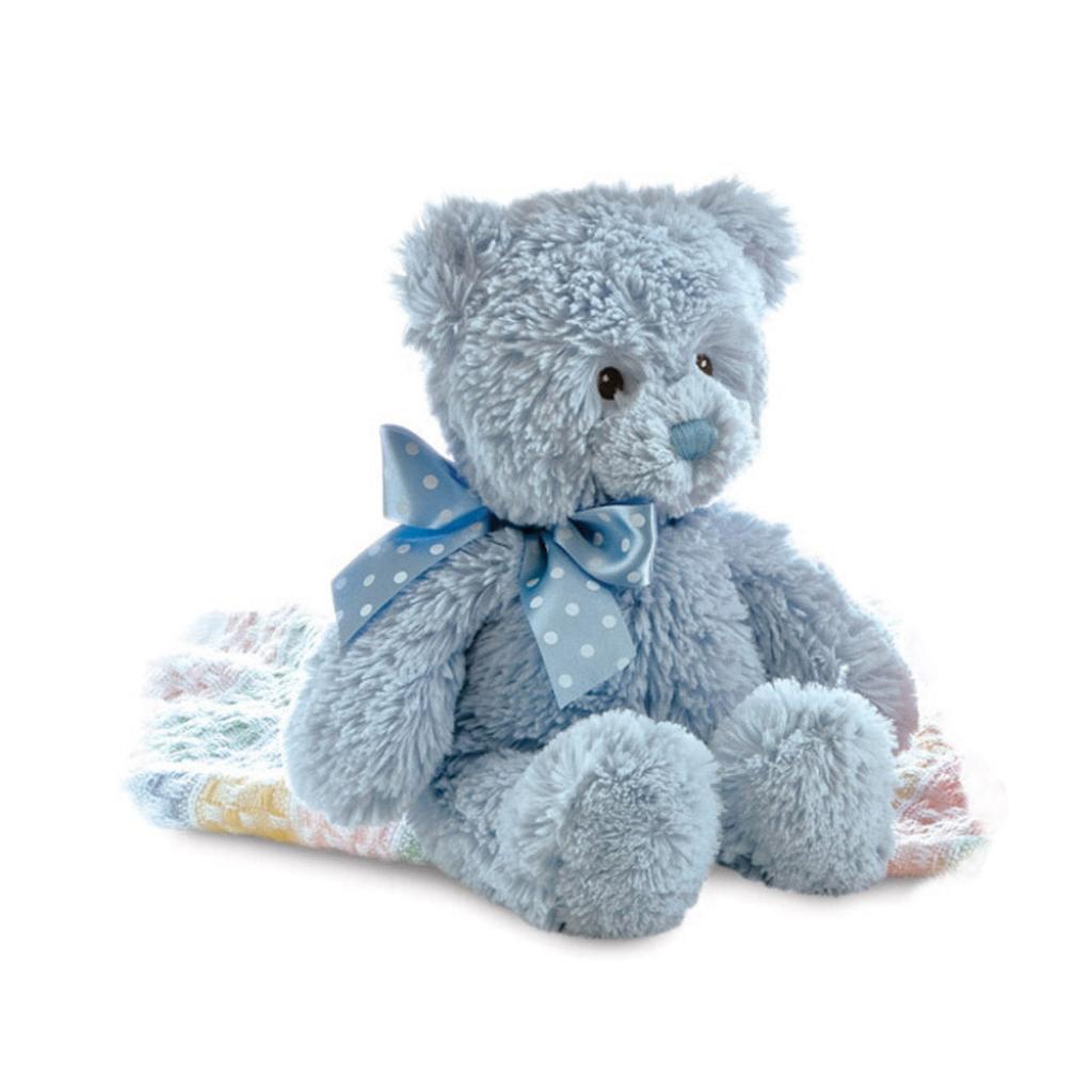 Aurora 20508 5034566205086 AU20508 30cm Blue Yummy Baby Bear (Ebba Eco Friendly Range)