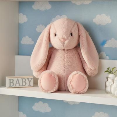 AU23104P  32cm Pink Dewey Rabbit  (Ebba Eco Friendly Range)