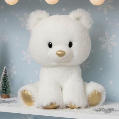 AU61357X  20cm  Glitzy Tots Polar Bear 