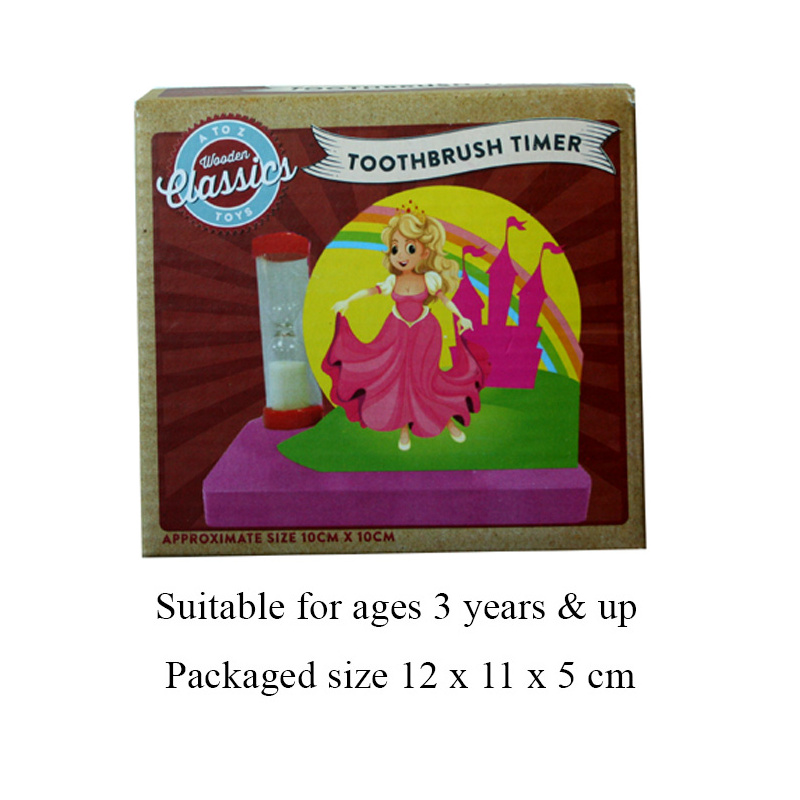   5012866625094 AZ62509 Wooden classic Princess toothbrush timer