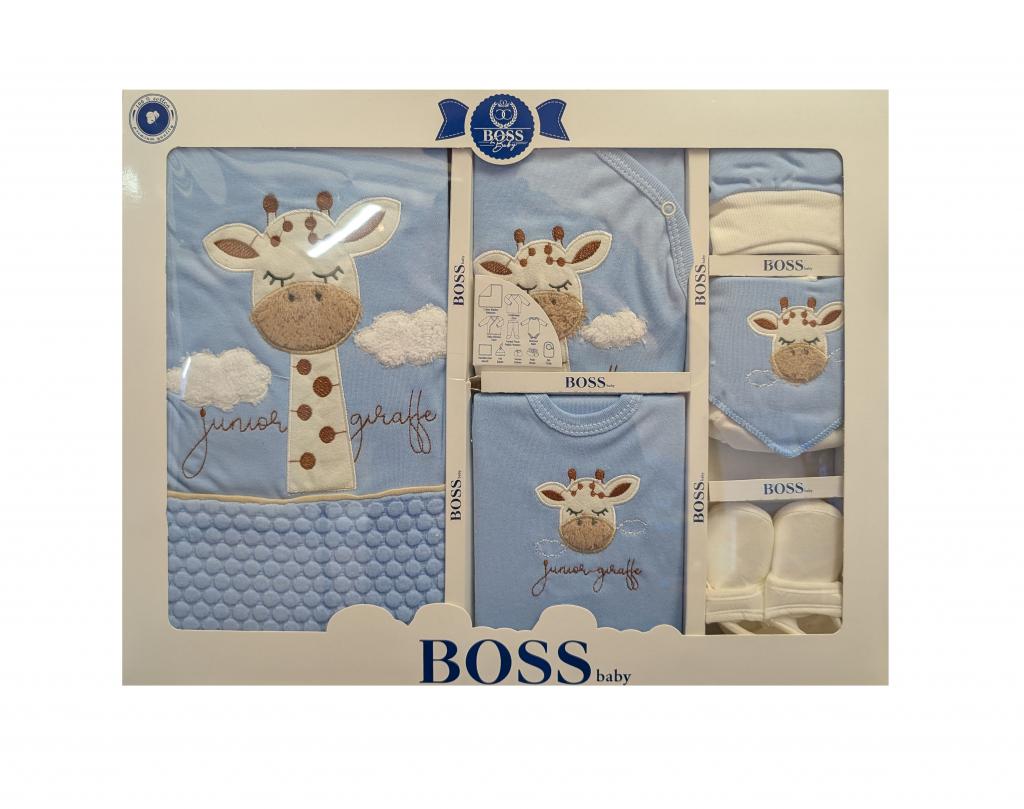 BOSSBaby   BBCC1628S  10 Piece boxed  Gift Set "Giraffe" Sky