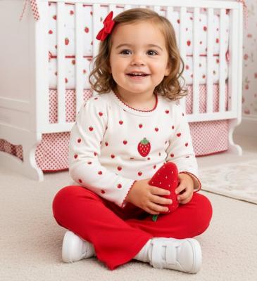 BK26200R  Strawberry Top & Bottoms  (9-24 months)