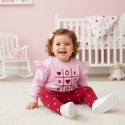 BK26201R  Noughts & Crosses Top & Bottoms  (9-24 months)