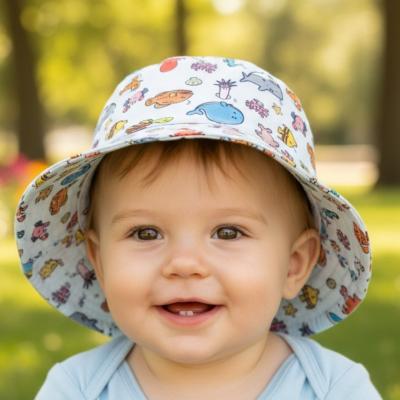 BKHC521-X  Sealife Hat  (44-48cm)