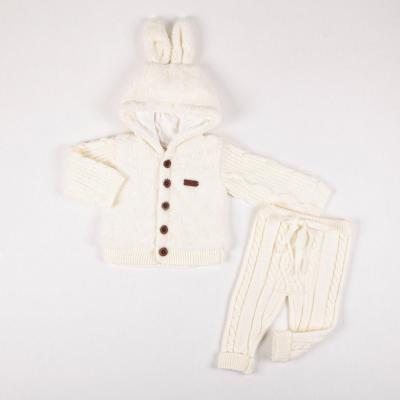 Babymy  * BM4060I Sherpa and Knit Outfit ( 3-9 months)