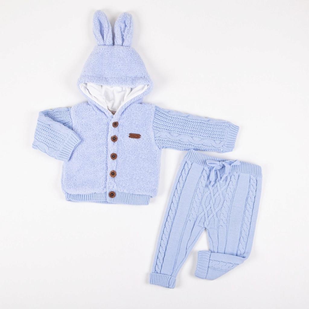 Babymy  * BM4060-S Sherpa and Knit Outfit ( 3-9 months)
