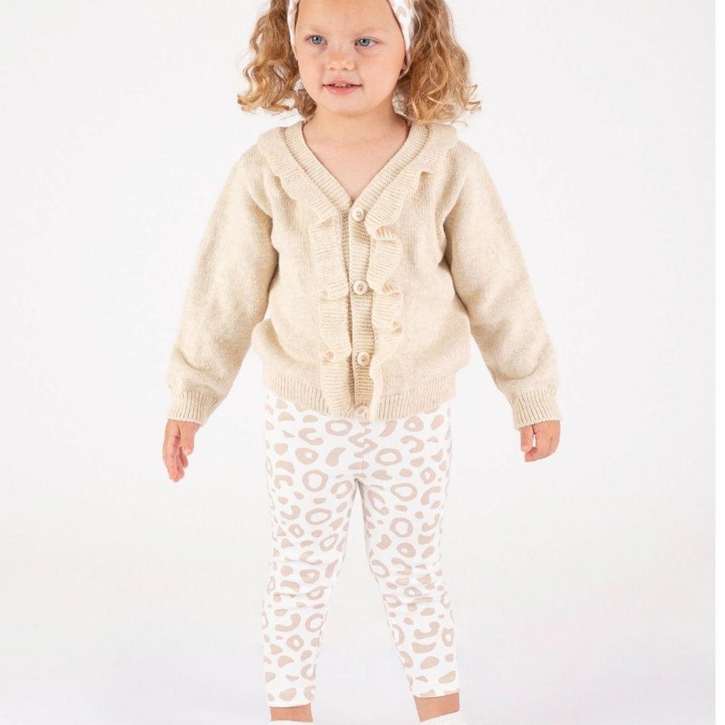 Babymy  * BM4132-BIS Leopard Knit set( 6-36 months)