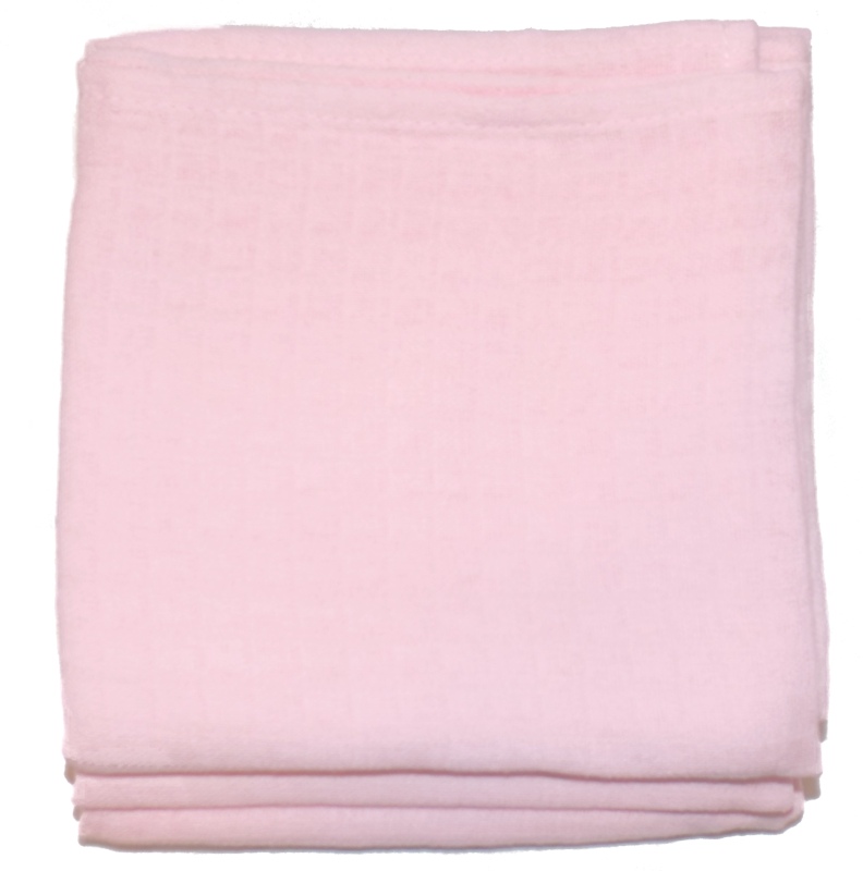 Bee Bo  5029711139583 BO3791p triple pack of muslin squares (Pink)