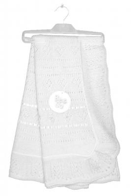 Bee Bo  5029711155576 BO5166W Crochet Shawl White