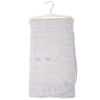 BO5166  Crochet Shawl Sky Blue 