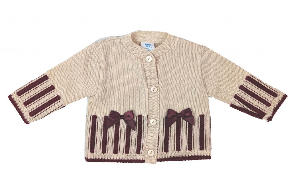 Bee Bo MC8040 All sizes = 5029711150670 BO8040 Bow Cardigan (0-9 months)