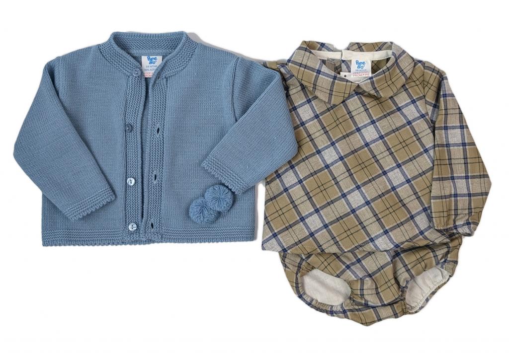 Bee Bo MC8049 All sizes = 5029711150571 BO8049 Tartan Jam Pant Set (0-9 months)