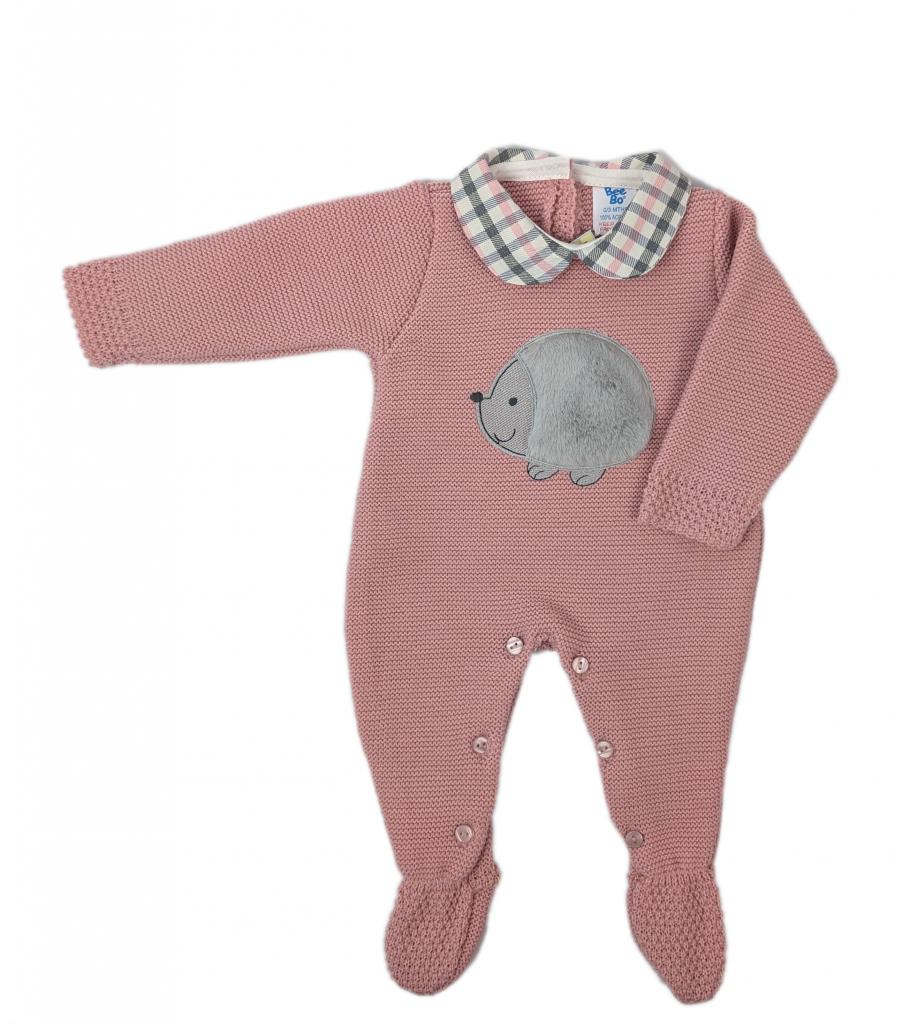 Bee Bo MC8020 All sizes = 5029711150489 BO8050 Hedgehog Long Romper (0-9 months)