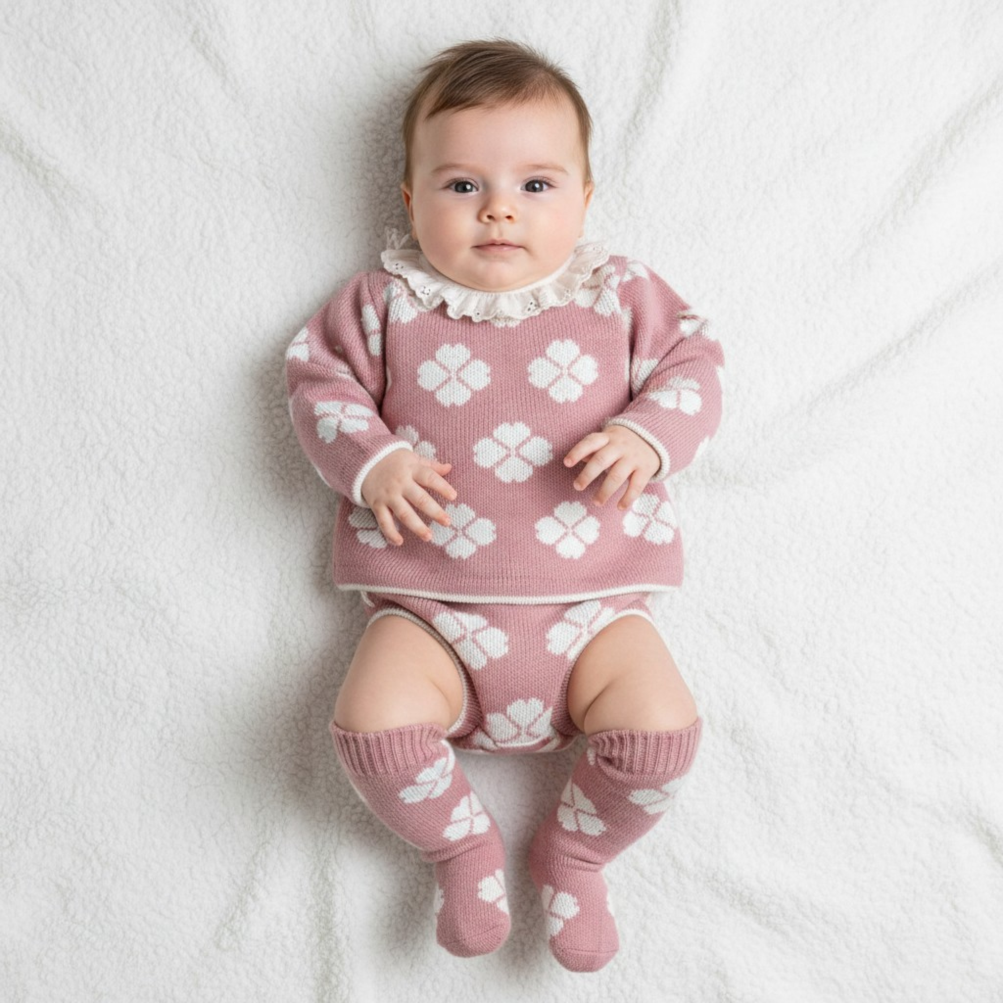 Bee Bo MC8062 All sizes = 5029711150618 BO8062-DP Double Knit Shamrock Jam Pant Set (0-9 months)