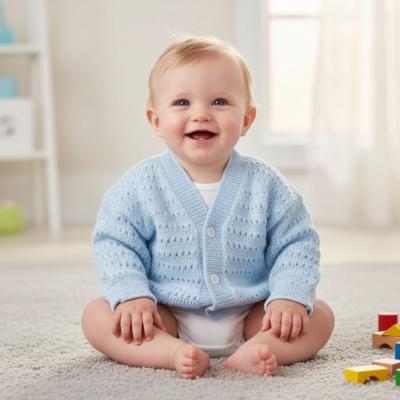 BOC2--S  Sky Cardigan  (0-12 months)