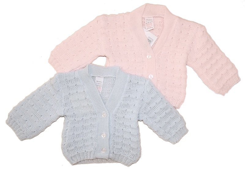 Bee Bo  * BOC2P-0-3 Cardigan Pink Single Size (PINK 0-3 Only)
