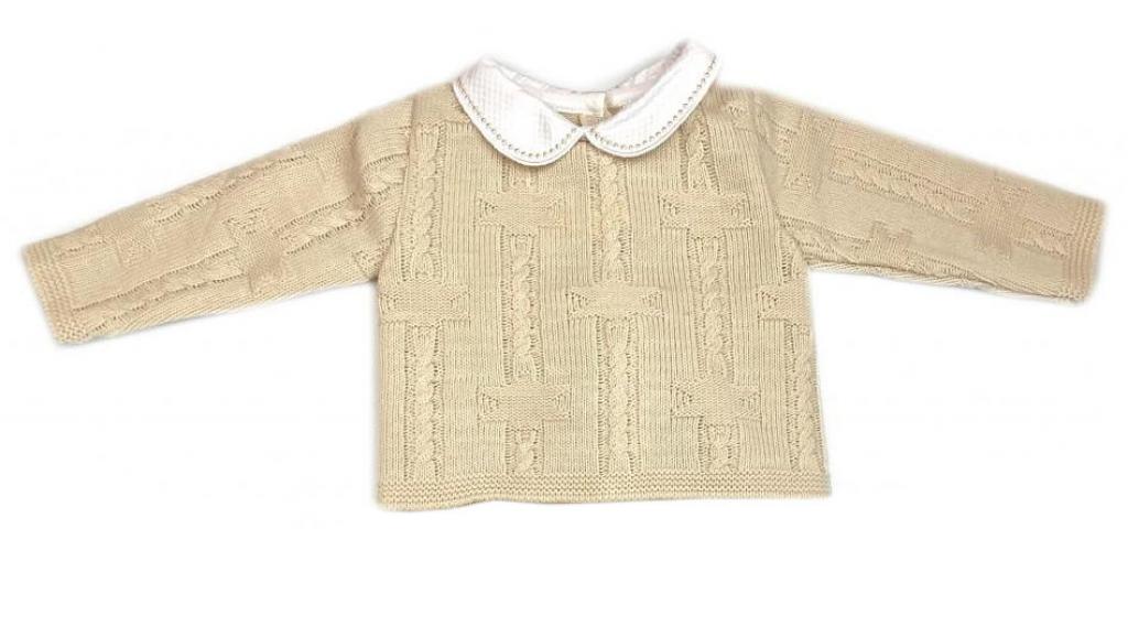 Bee Bo MC7002 5029711151493 BOMC7002-Bipp Biscuit Star Knit Top ( 0-3 months)