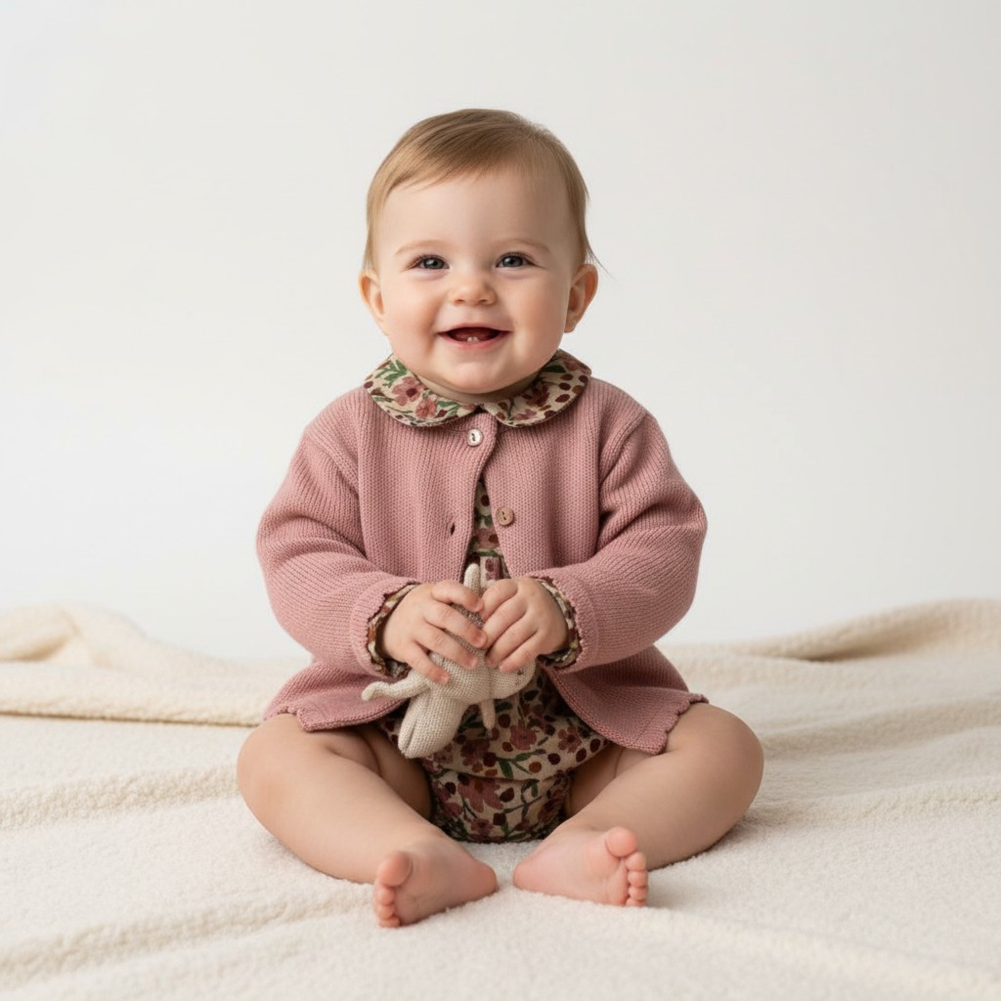 Bee Bo MC7005 5029711151523 BOMC7006-DP Three piece corduroy set( 0-9 months)