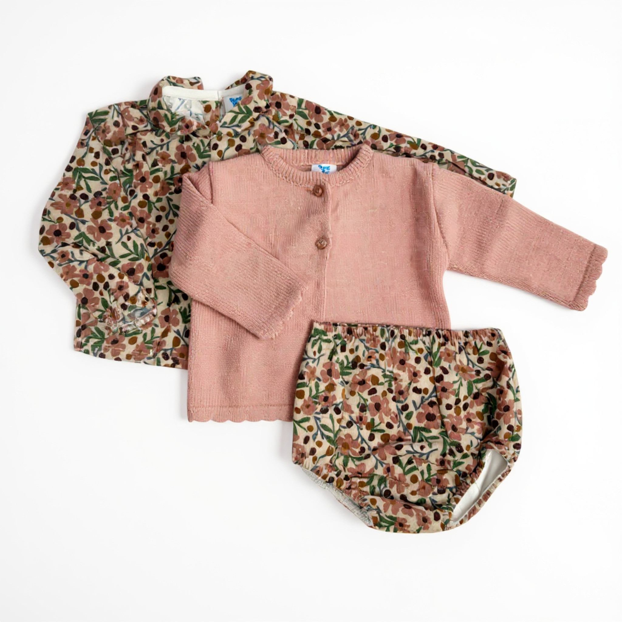 Bee Bo MC7005 5029711151523 BOMC7006DP Three piece corduroy set( 0-9 months)