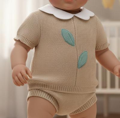 BOMC7073B  Embroidered Two Piece (0-9 months)