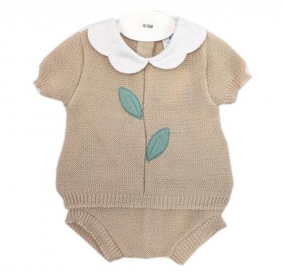 Bee Bo MC7073 5029711150359 BOMC7073B Embroidered Two Piece(0-9 months)