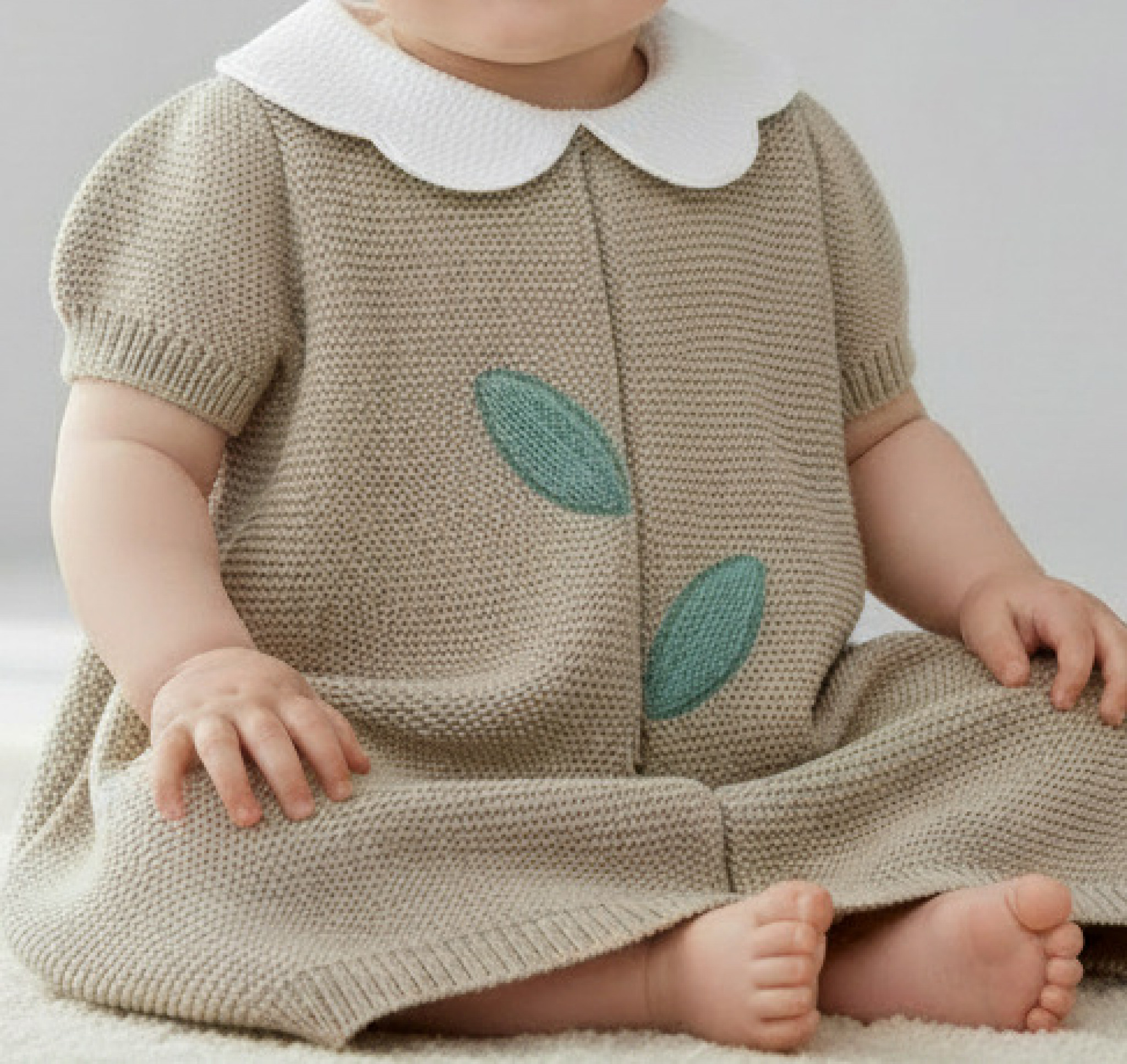 Bee Bo MC7074 5029711150366 BOMC7074-B Embroidered Dress(0-9 months)