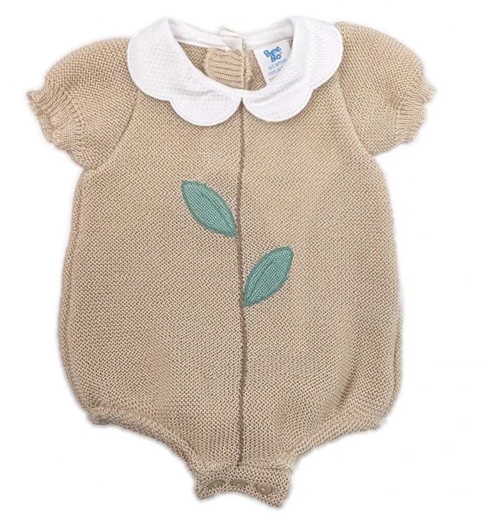 Bee Bo MC7075 5029711150373 BOMC7075 Embroidered Romper (0-9 months)