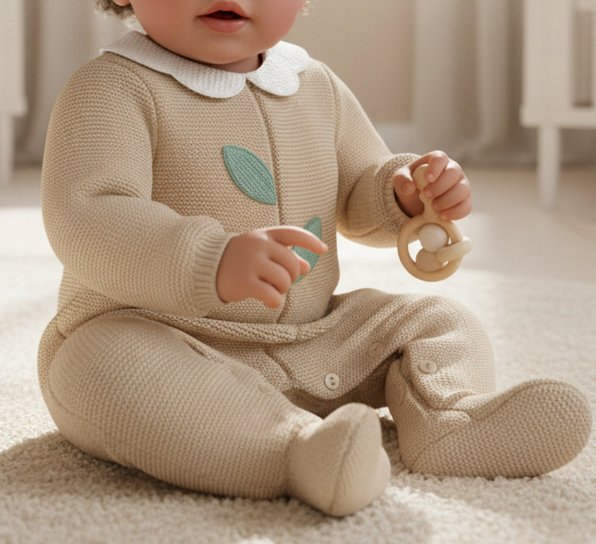 Bee Bo MC7076 5029711150380 BOMC7076BI Embroidered All In One(0-9 months)