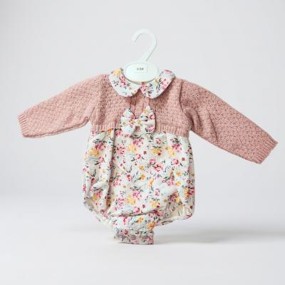 Bee Bo MC8019 5029711150649 BOMC8019P Classic Rose Romper(0-9 months)
