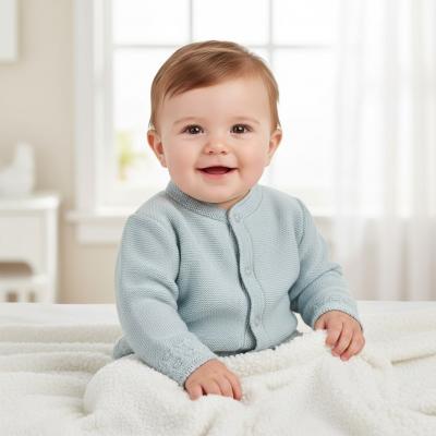 BOMC903S  Sky Cardigan  ( 0-9 months)