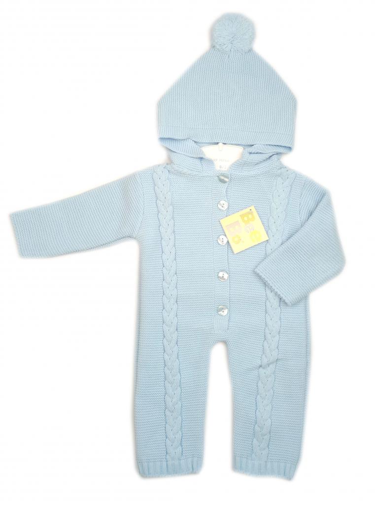 Bee Bo China * BOPT1151_S Sky Knitted Pram Suit (0-9 months)