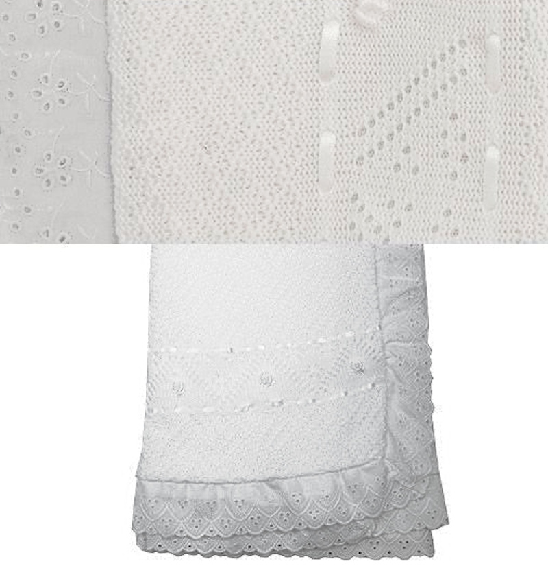 Bee Bo   BO Zara Christening Shawl