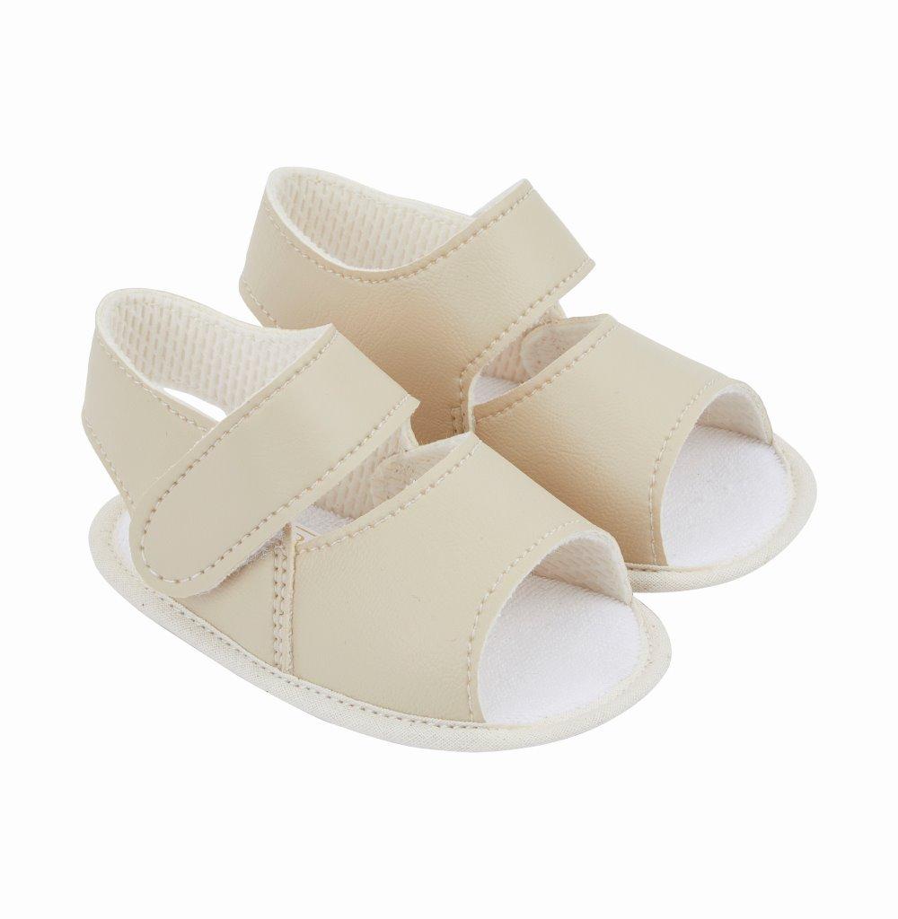 Bay Pod/Early Days S051 * BP051Bi Biscuit Soft Sole Sandal (0-2)