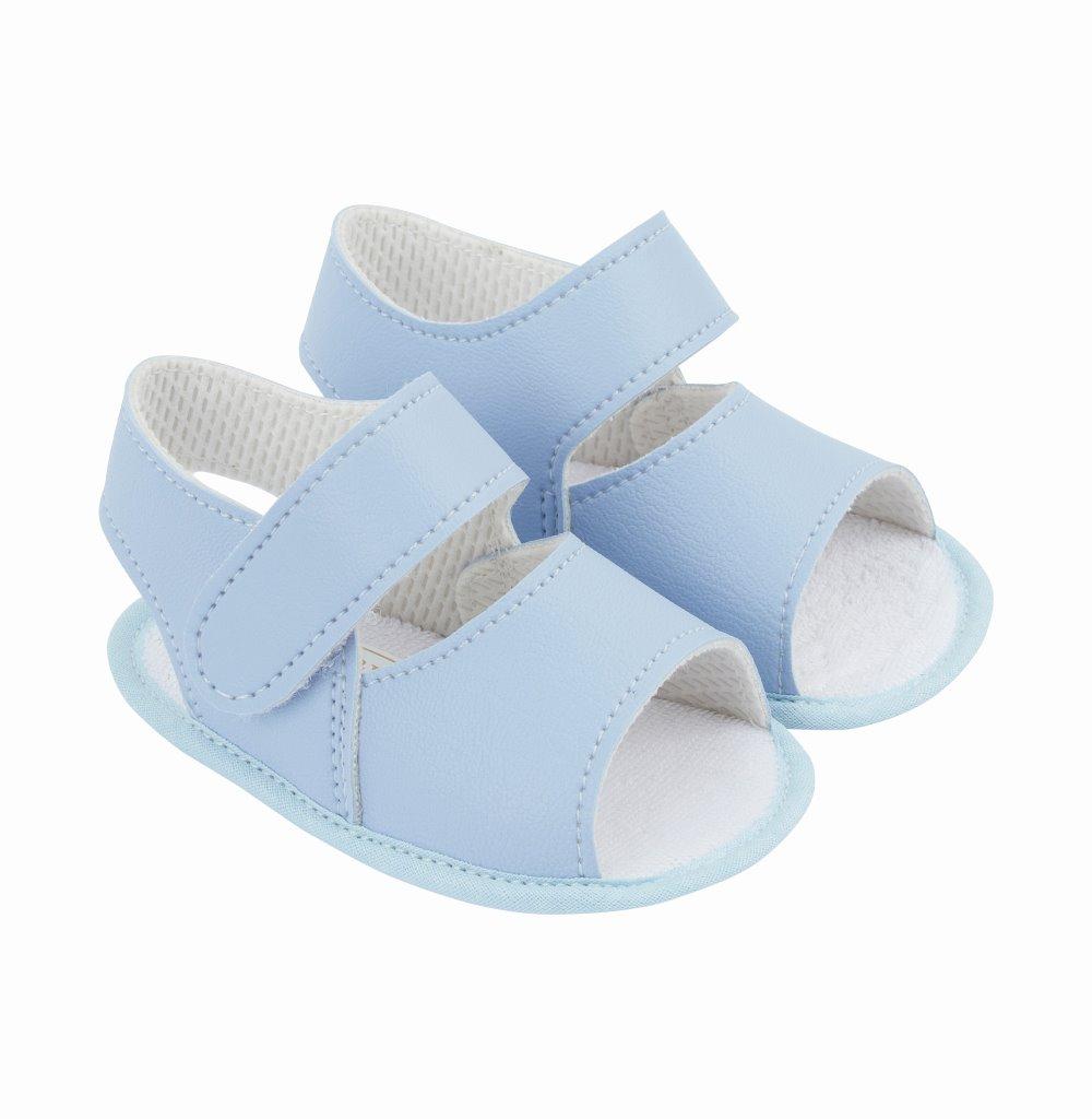 Bay Pod/Early Days S051 * BP051S Sky Blue Soft Sole Sandal (0-2)