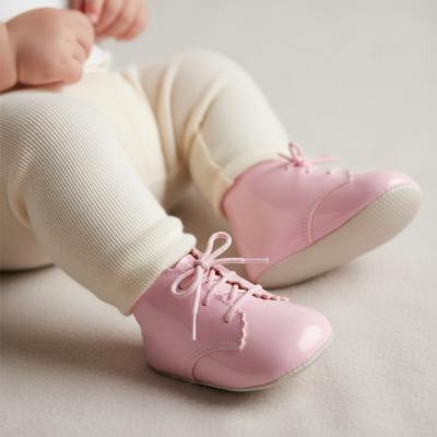 BP620PP  Pink Patent Pre-Walker Boots  (0-3)