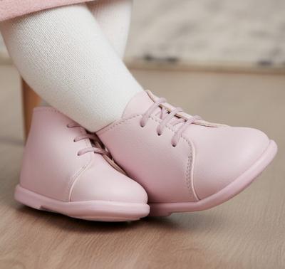 BPH630-P  Pink First Walker Boots  (2-6)