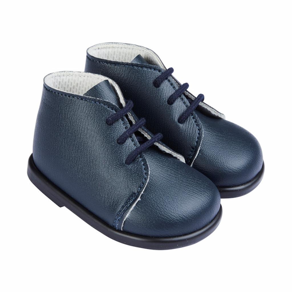 Bay Pod/Early Days  * BPH630N Navy First Walker Boots (2-6)