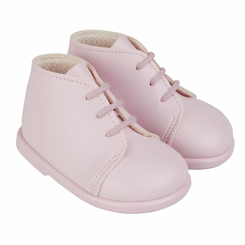 Bay Pod/Early Days  * BPH630P Pink First Walker Boots (2-6)
