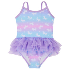 Baby Town 09C033 5056188210361 BT09C033 Unicorn Tutu Swimsuit (3-24 months)