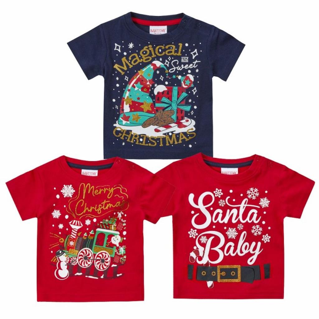 Baby Town  5056188233209 BT11C158 Christmas T-Shirts (2-6 years)