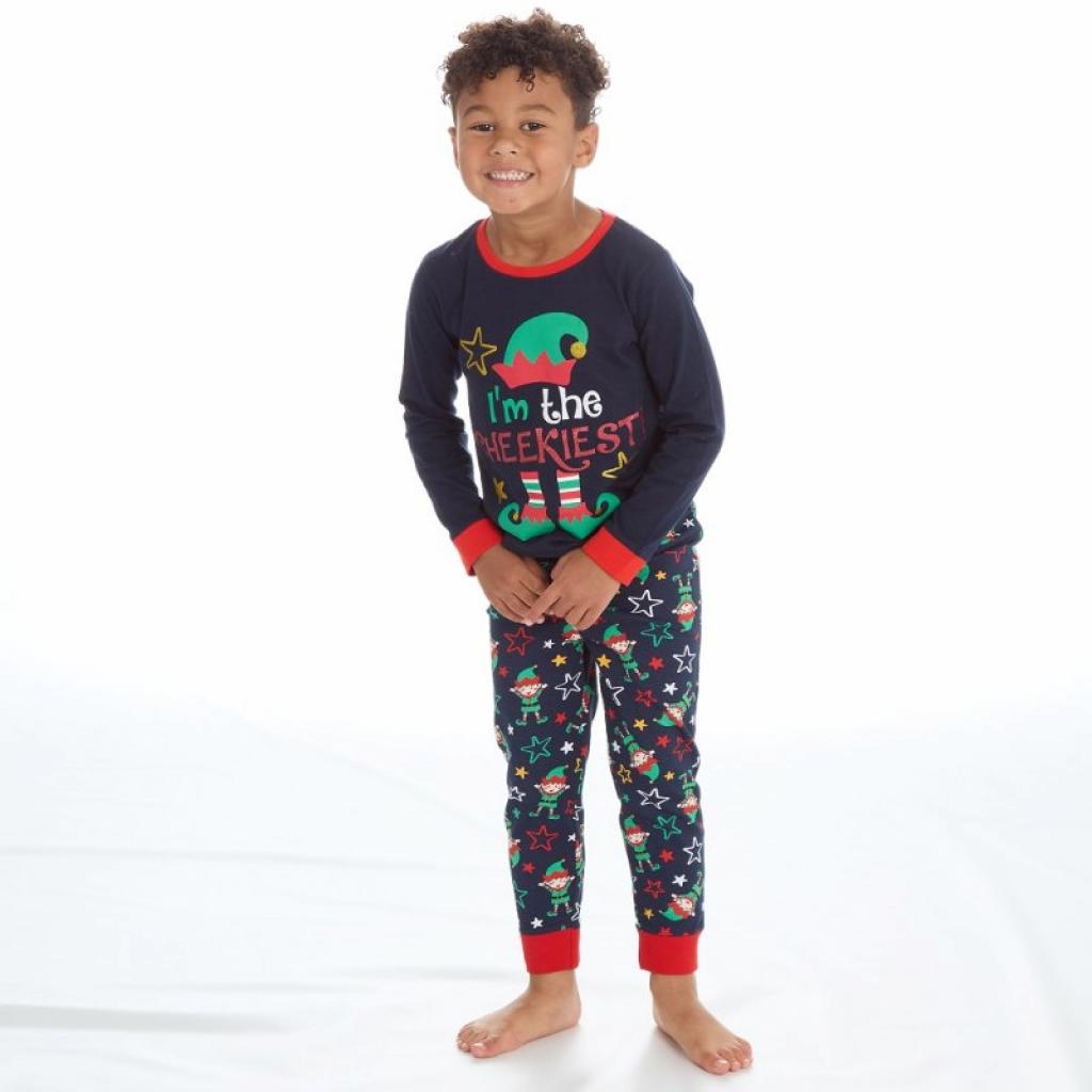 PJs Sleepwear  5056188245271 PJ15C611 Christmas  Pyjamas Cheeky Elf (2-6 years)