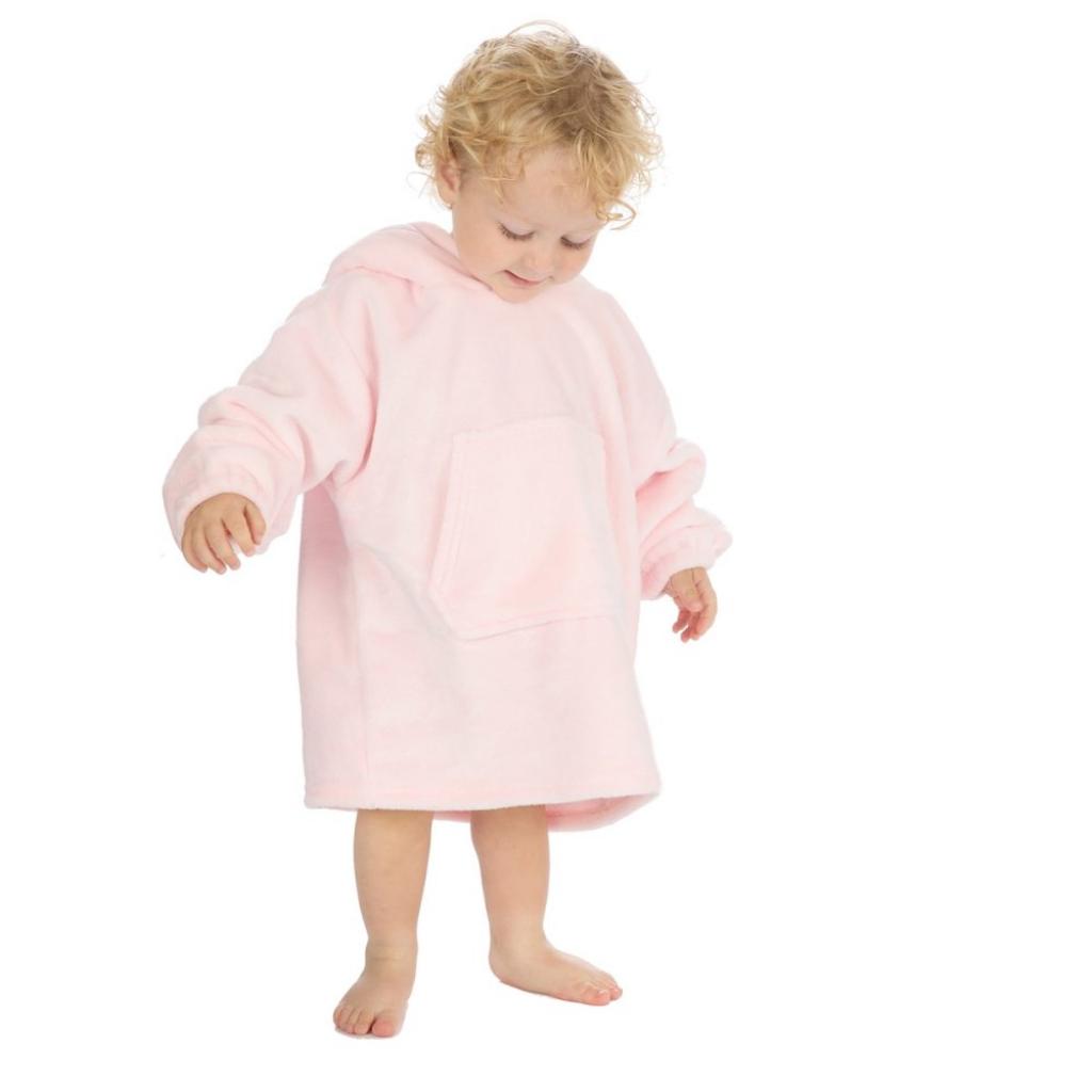 Baby Town 18C1001  BT18C1001 Pink Oversize Hoodie (18m - 3 years)