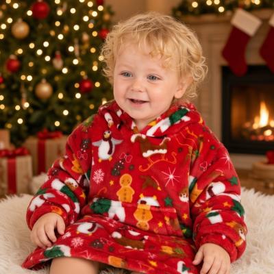 BT18C1140  Christmas Hoodie/Dress  (18m -3 year)