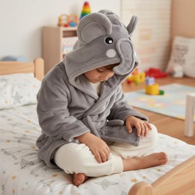 BT18C513G  Elephant Dressing Gown  (2-4 years)