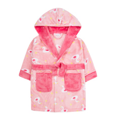 MiniKidz  5056188213829 MK18C582 "Swan" Robe (2-6 years)