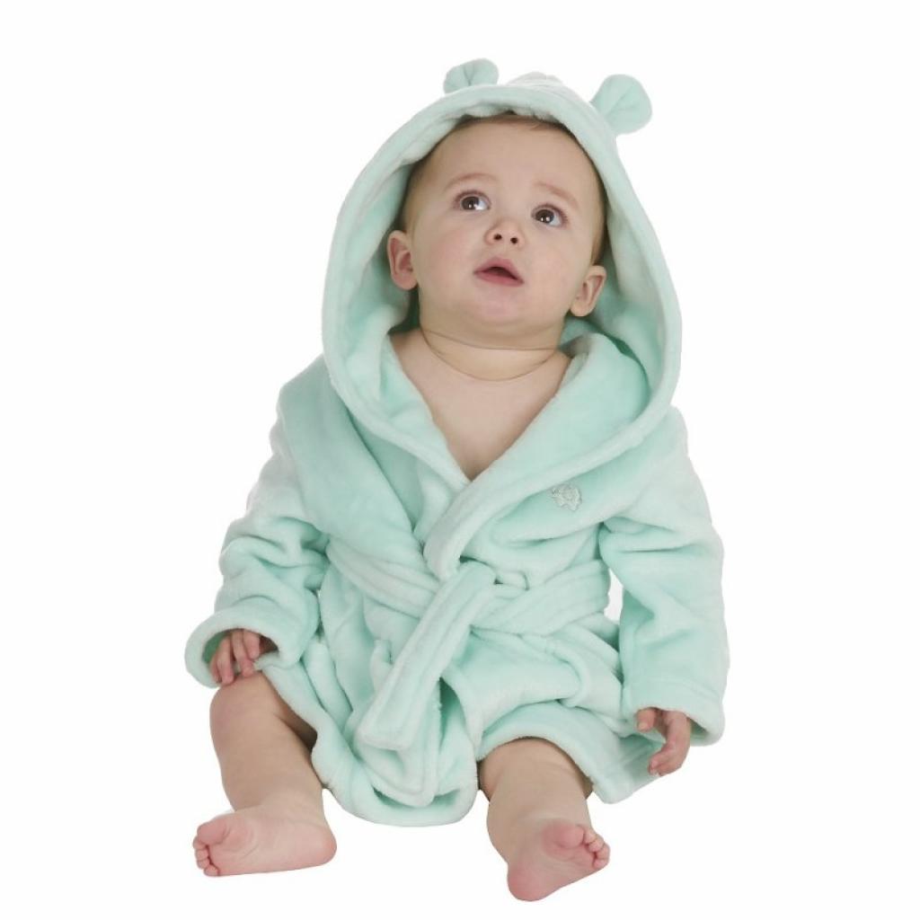 Baby Town  5056188238648 BT18C715A Mint Green Dressing Gown (0-6 months)