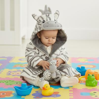 BT18C829-6-24  Zebra Dressing Gown  (6-24 months)
